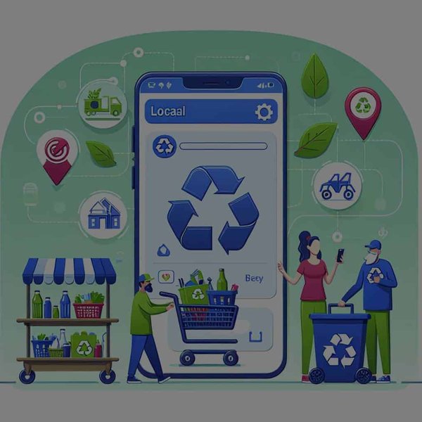 Comment les applications mobiles peuvent-elles supporter les initiatives de recyclage au niveau local ?