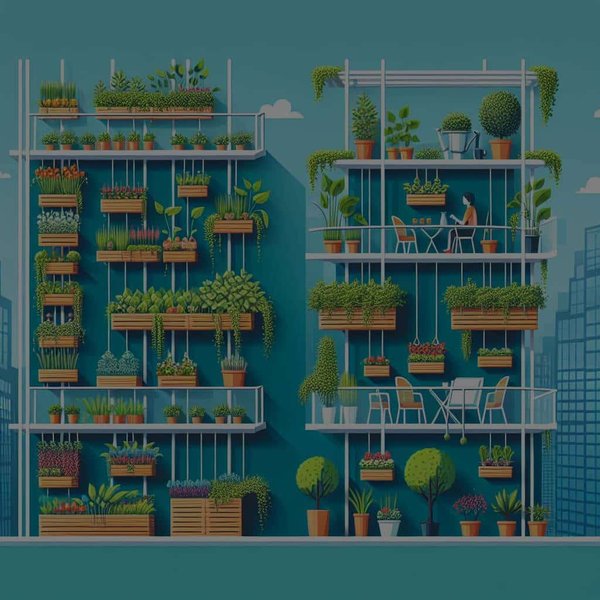 Quelles méthodes de jardinage vertical sont les plus efficaces pour les balcons urbains ?